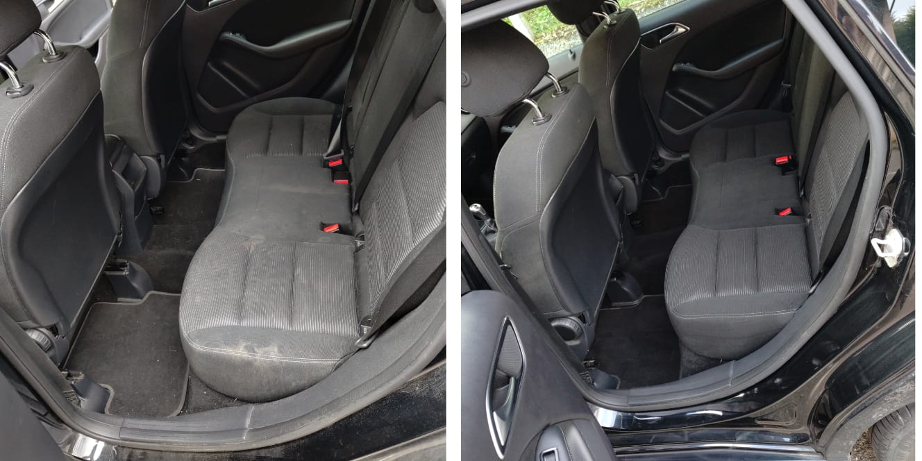 Nettoyage sièges voiture Toulouse avant après